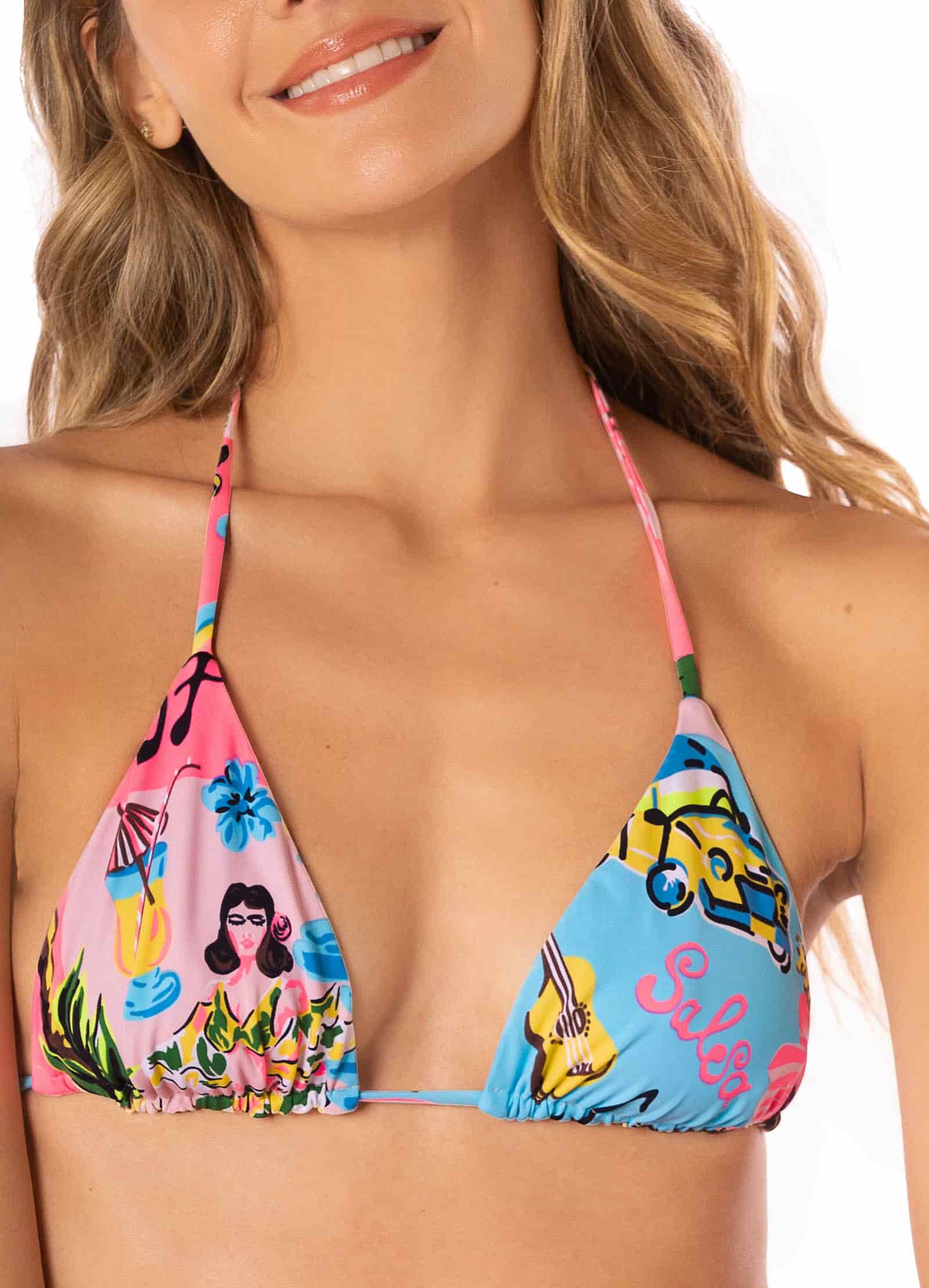 Maaji Habana Balmy Balmy Sliding Triangle Bikini Top - miniatura 3