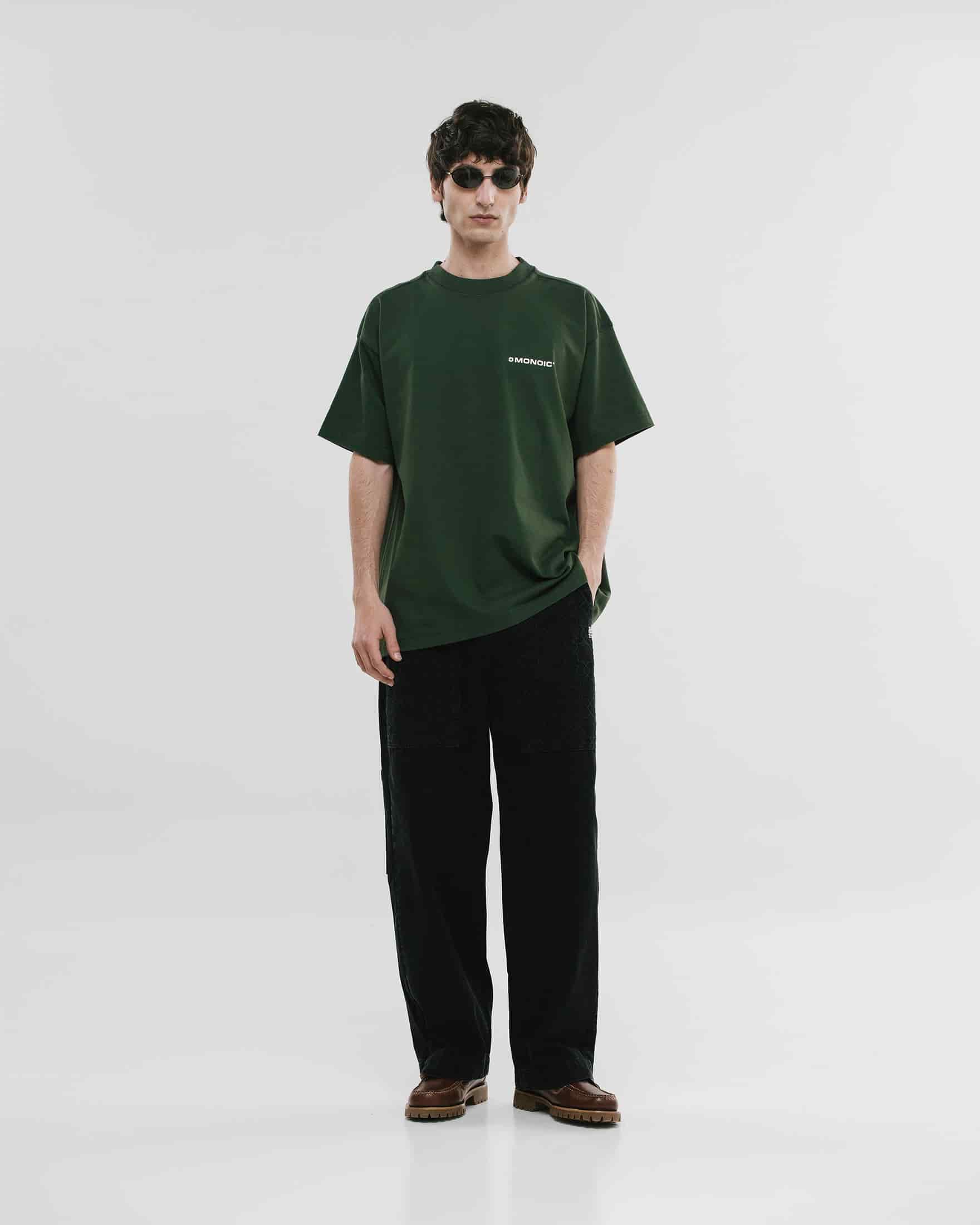 Camiseta Oversized Básica V4 - Forest Green - miniatura 2