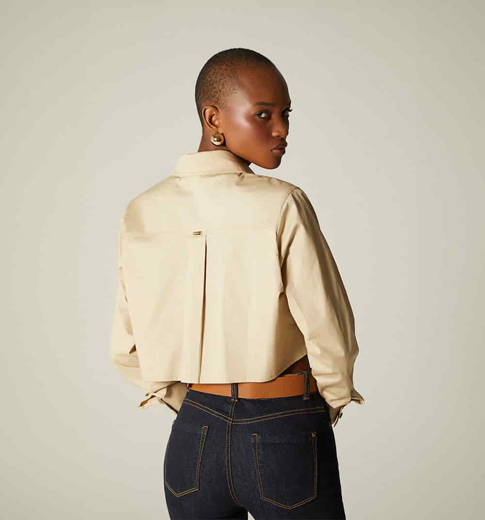 Blusa camisera boxy - miniatura 4