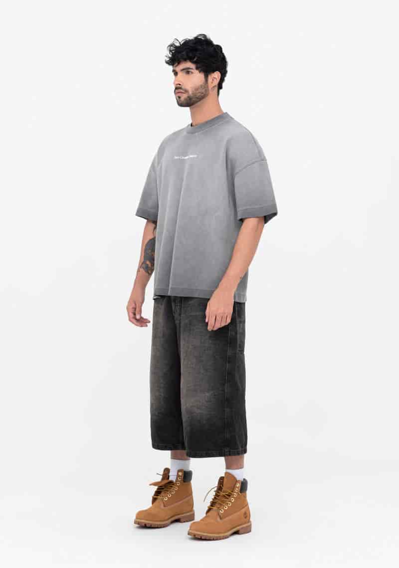 Áurea grey washed t-shirt - miniatura 4
