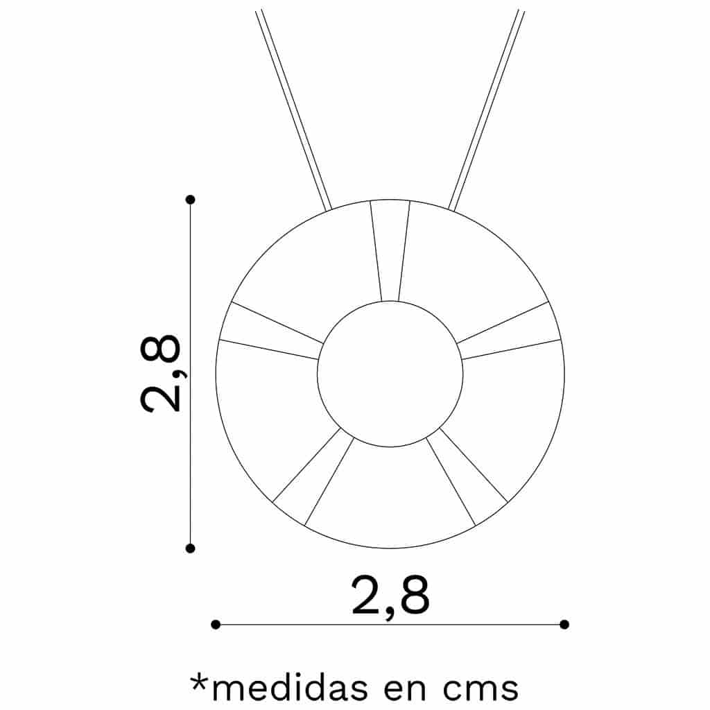 Colgante pequeño hilos - miniatura 2
