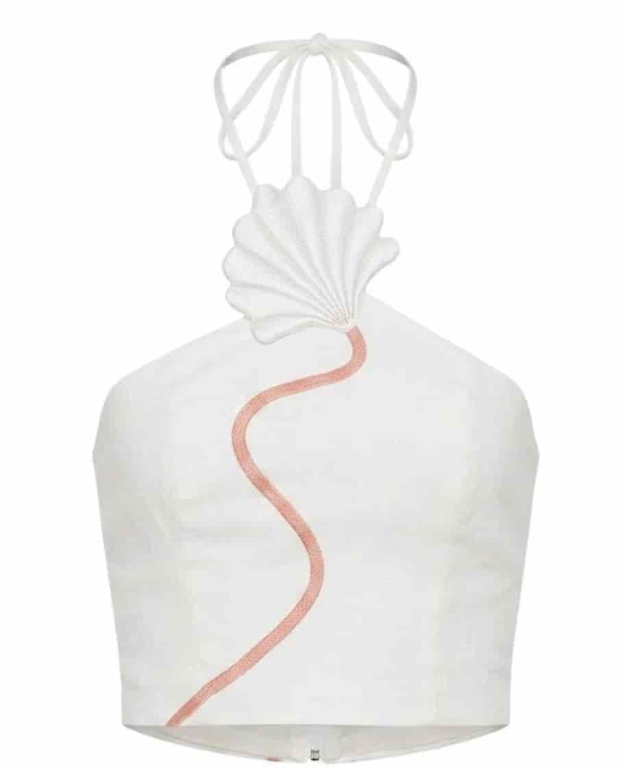 LEIA TOP IVORY - miniatura 1