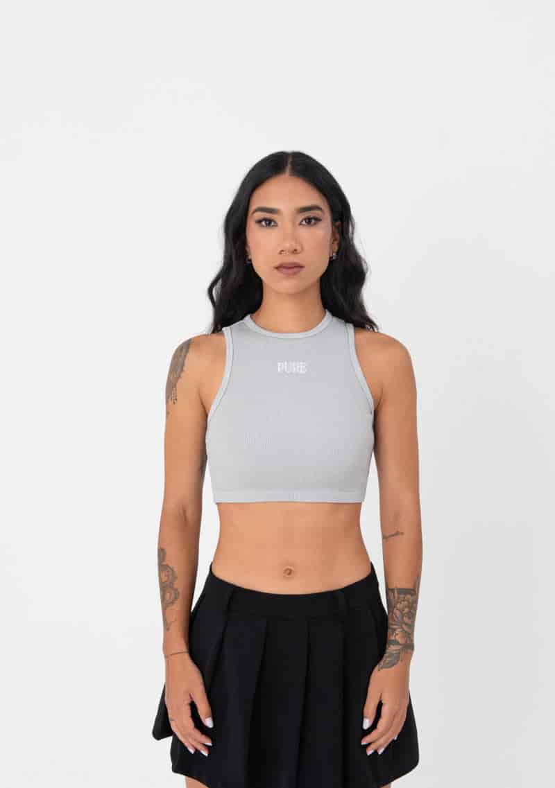 Atelier Grey Crop top - miniatura 2