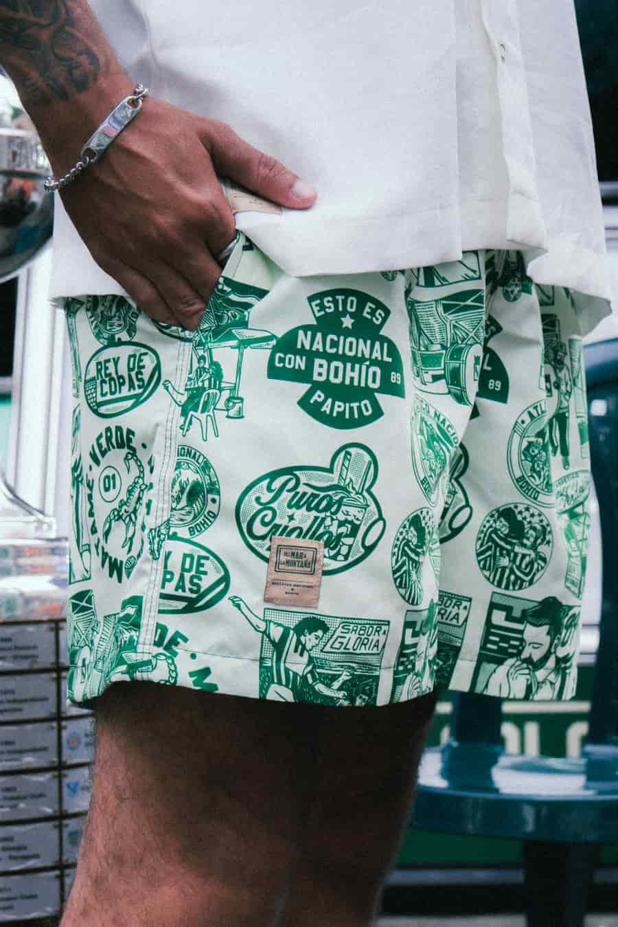 PANTALONETA GRAFICOS TRADICION AN BOHIO - miniatura 3