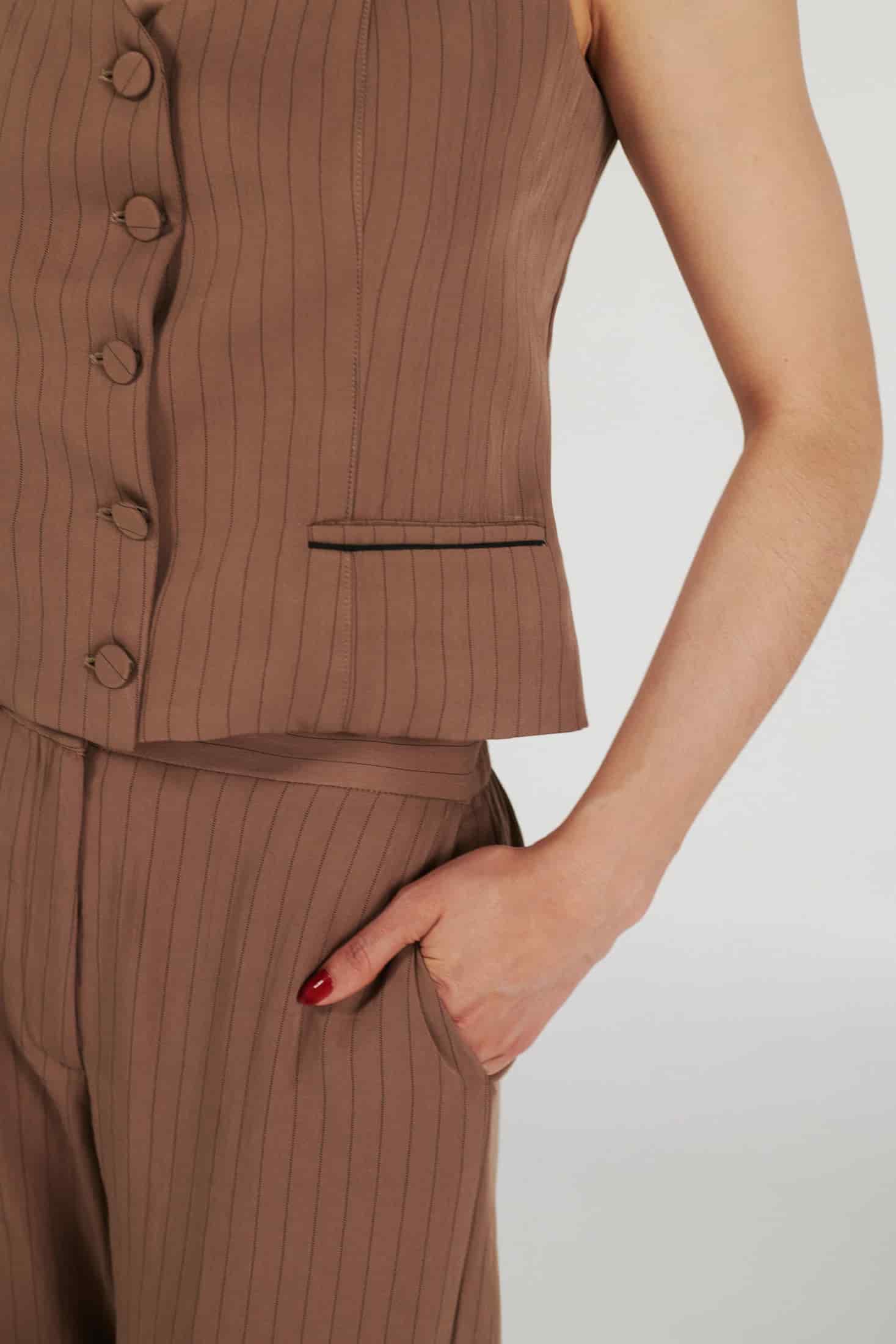 Silencio Mocca Vest - miniatura 3