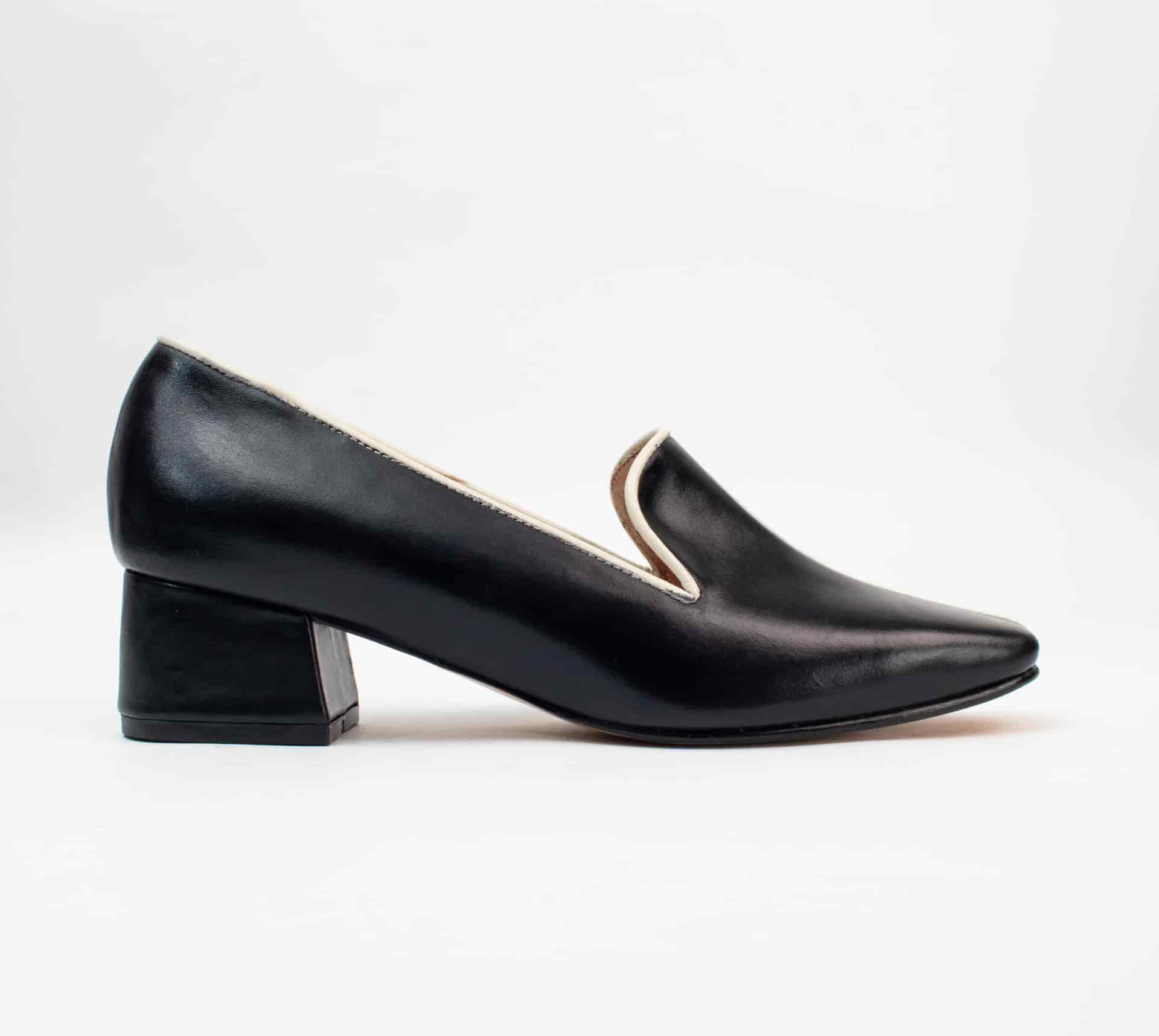 LOAFERS - black x white - miniatura 4