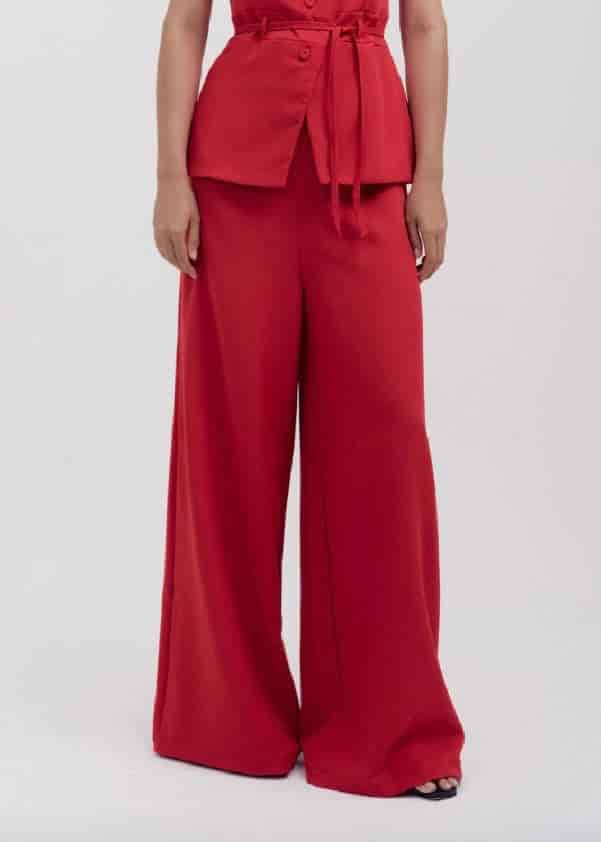 Pantalón Ofelia Rojo - miniatura 1