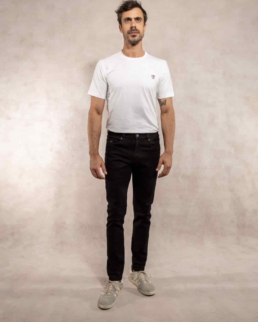 Jean Elastico Negro - miniatura 4