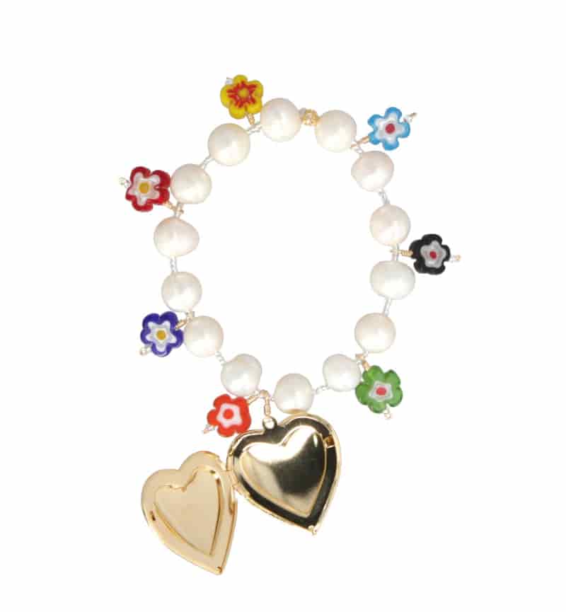 Pulsera Perlada Relicario - miniatura 2