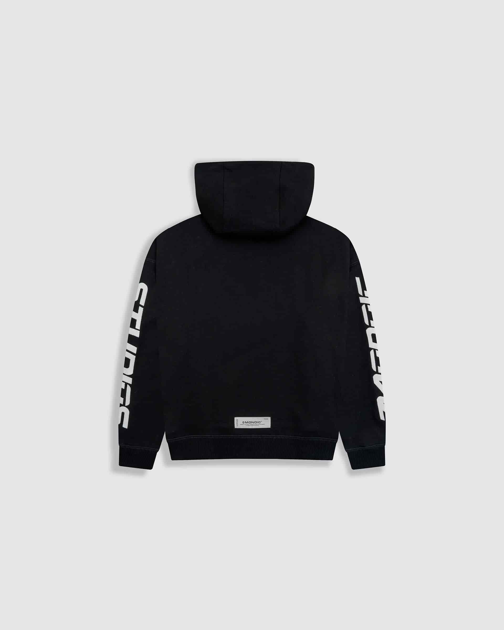 Hoodie Oversized Oil - Negro Oscuro - miniatura 8
