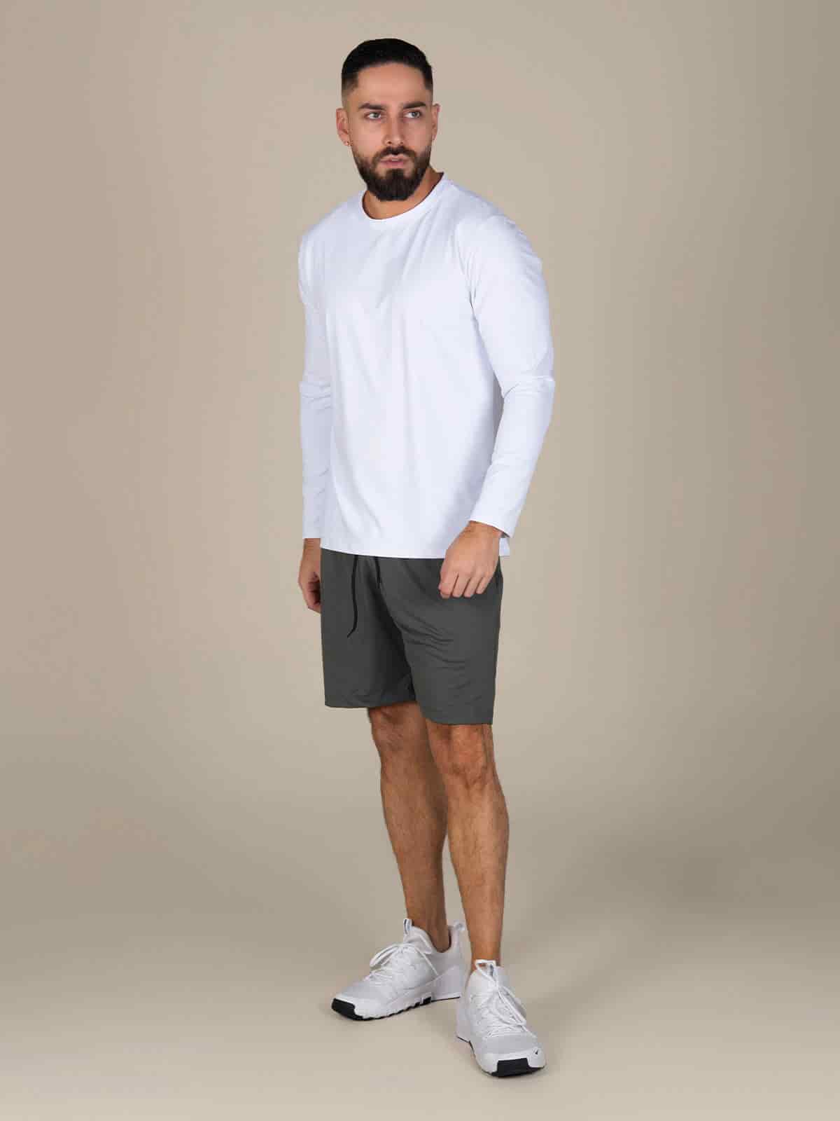 Pantaloneta basica ibiza hombre gris raton - miniatura 4