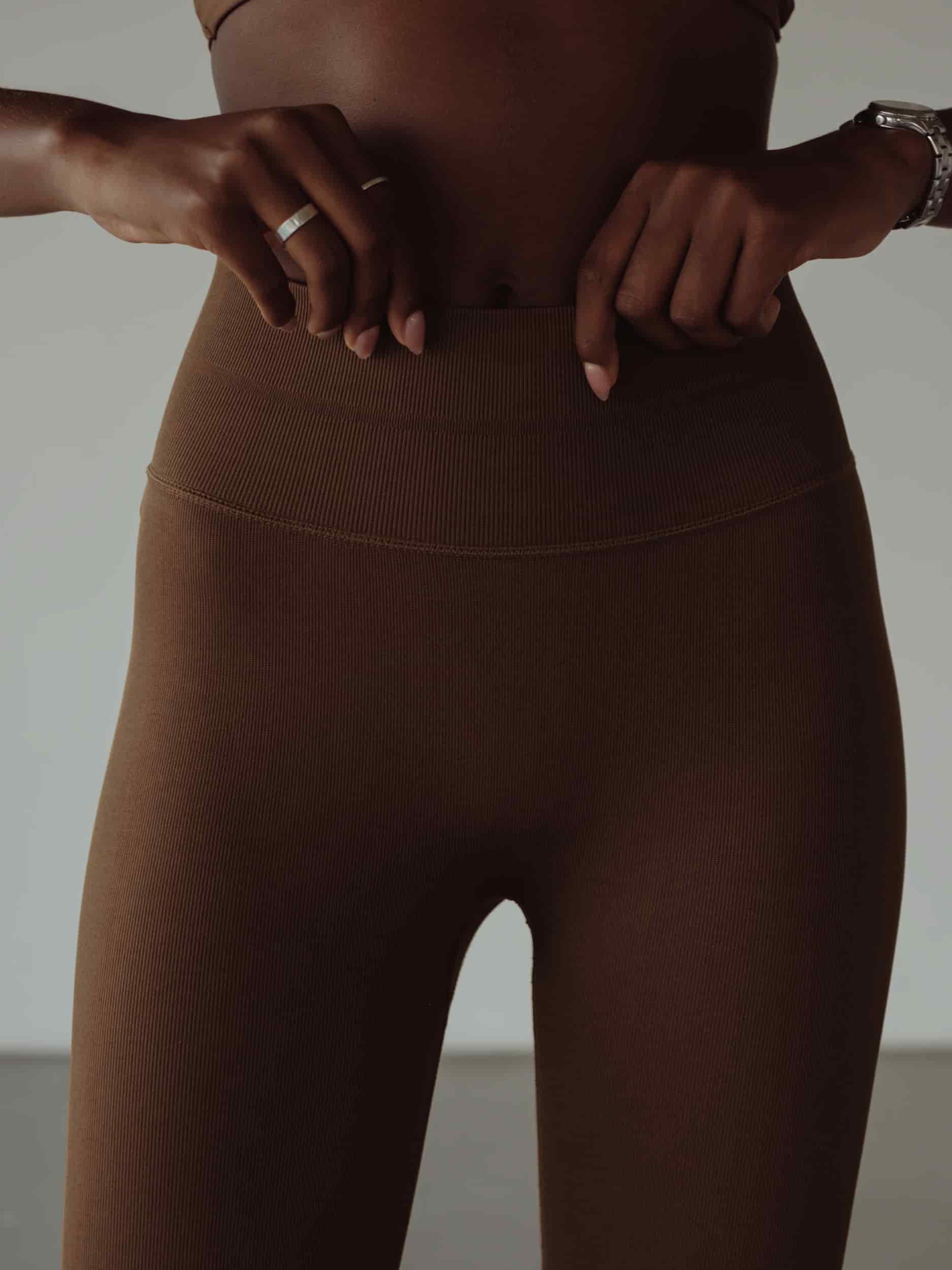 SHAPER SEAMLESS LEGGINGS - SEPIA - miniatura 3