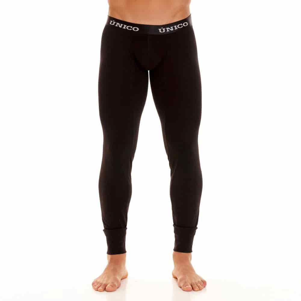 BOXER LONG JHON COLD MOUNTAIN BLACK A23 NEGRO - miniatura 1