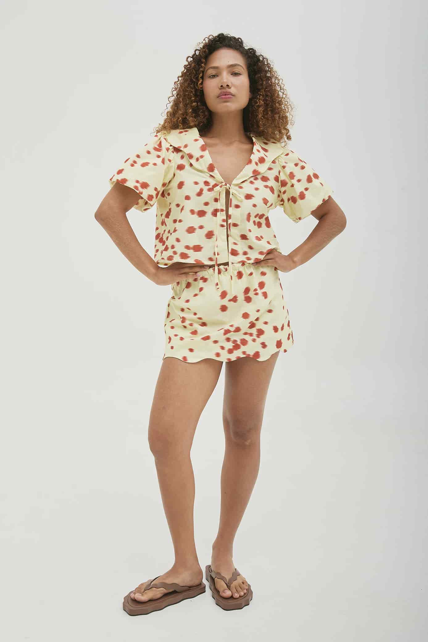 Falda Short Marea Concha - miniatura 1