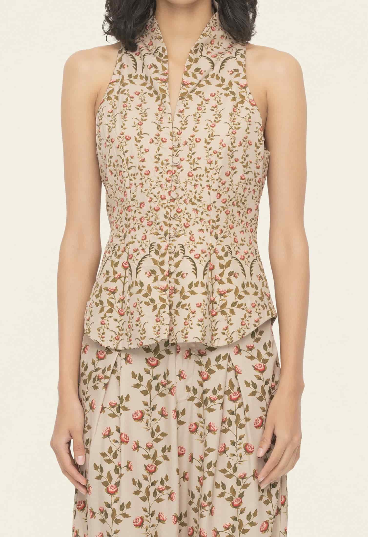 Ocre Sueño Blouse - miniatura 5