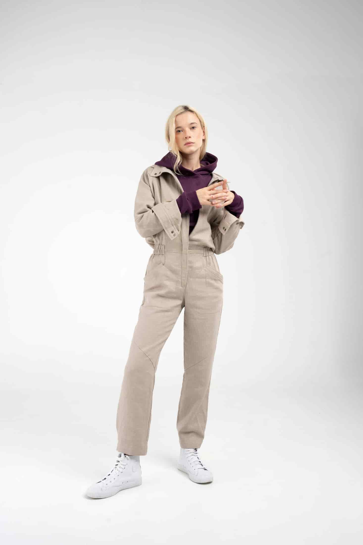 The Ramie Utility Jumpsuit - miniatura 1