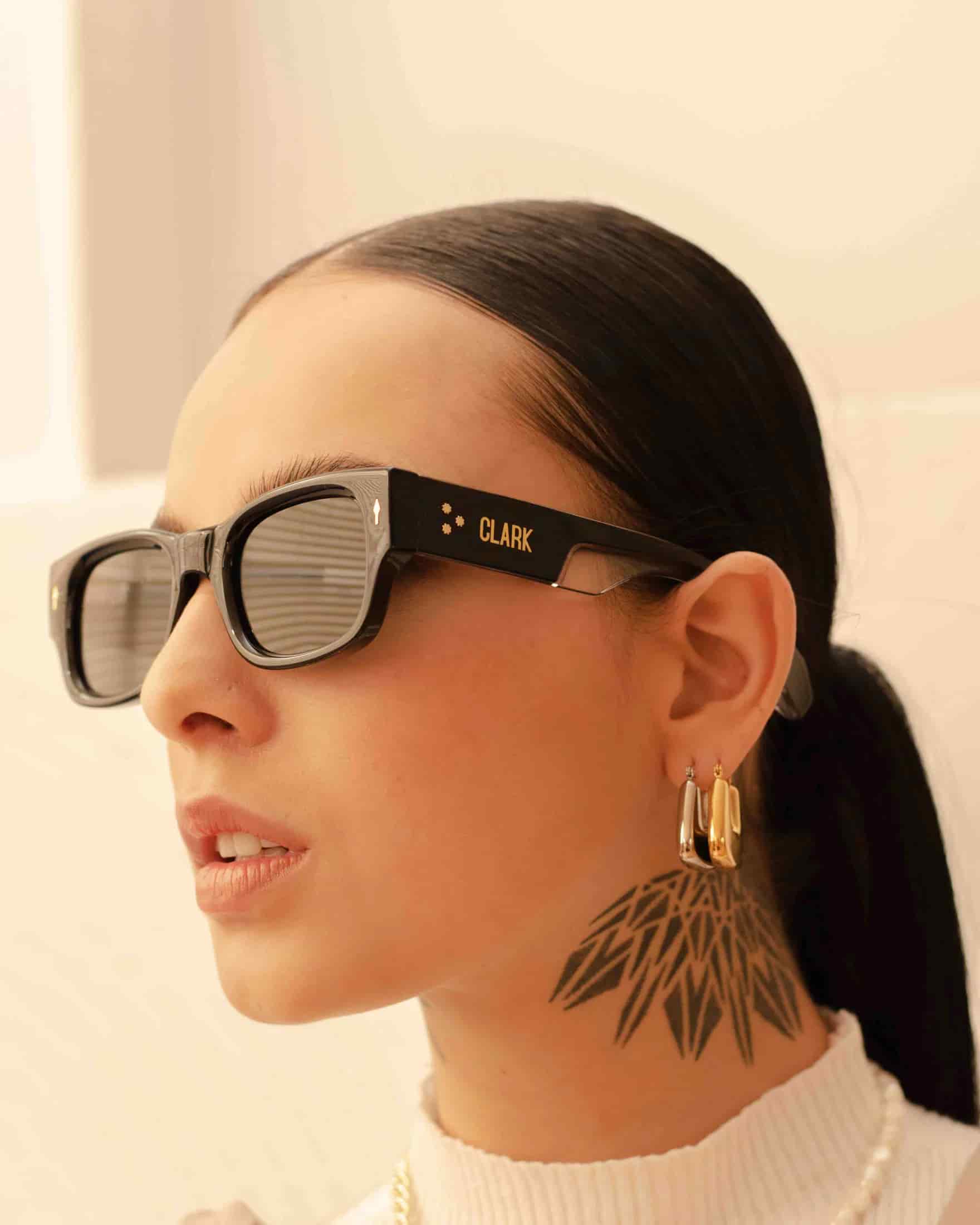 DENZEL SUNGLASSES - BLACK - miniatura 8
