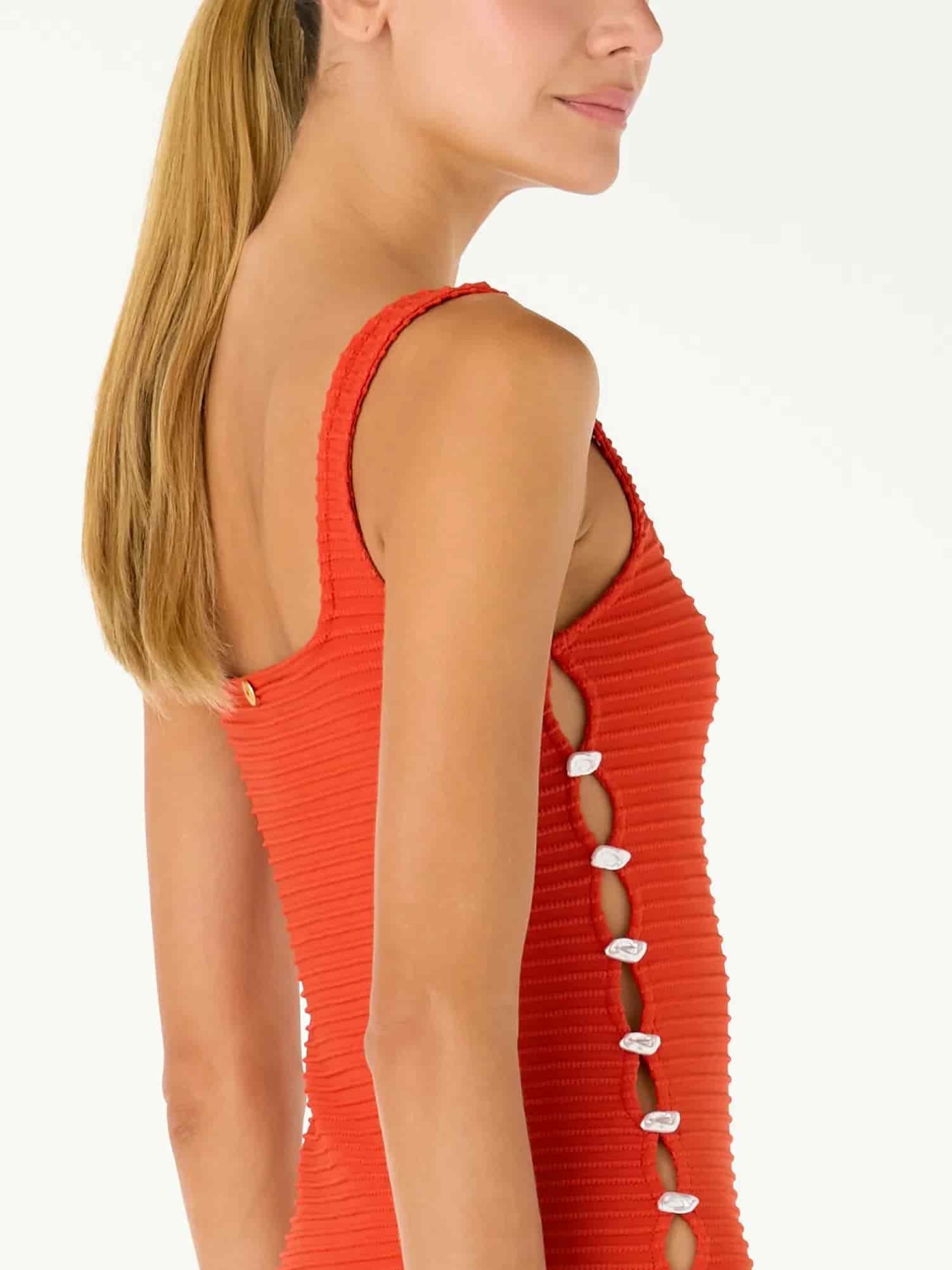 Vestido Awa Shell Red - miniatura 2