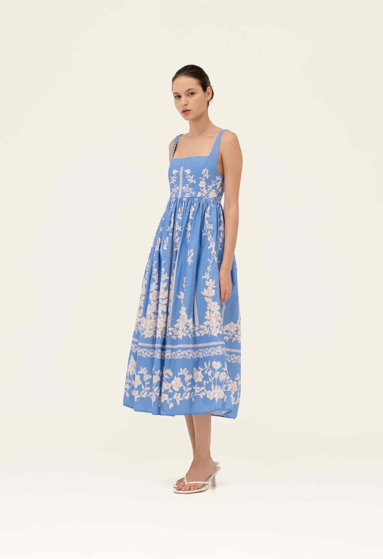 Barbara Madera Midi Dress - miniatura 3