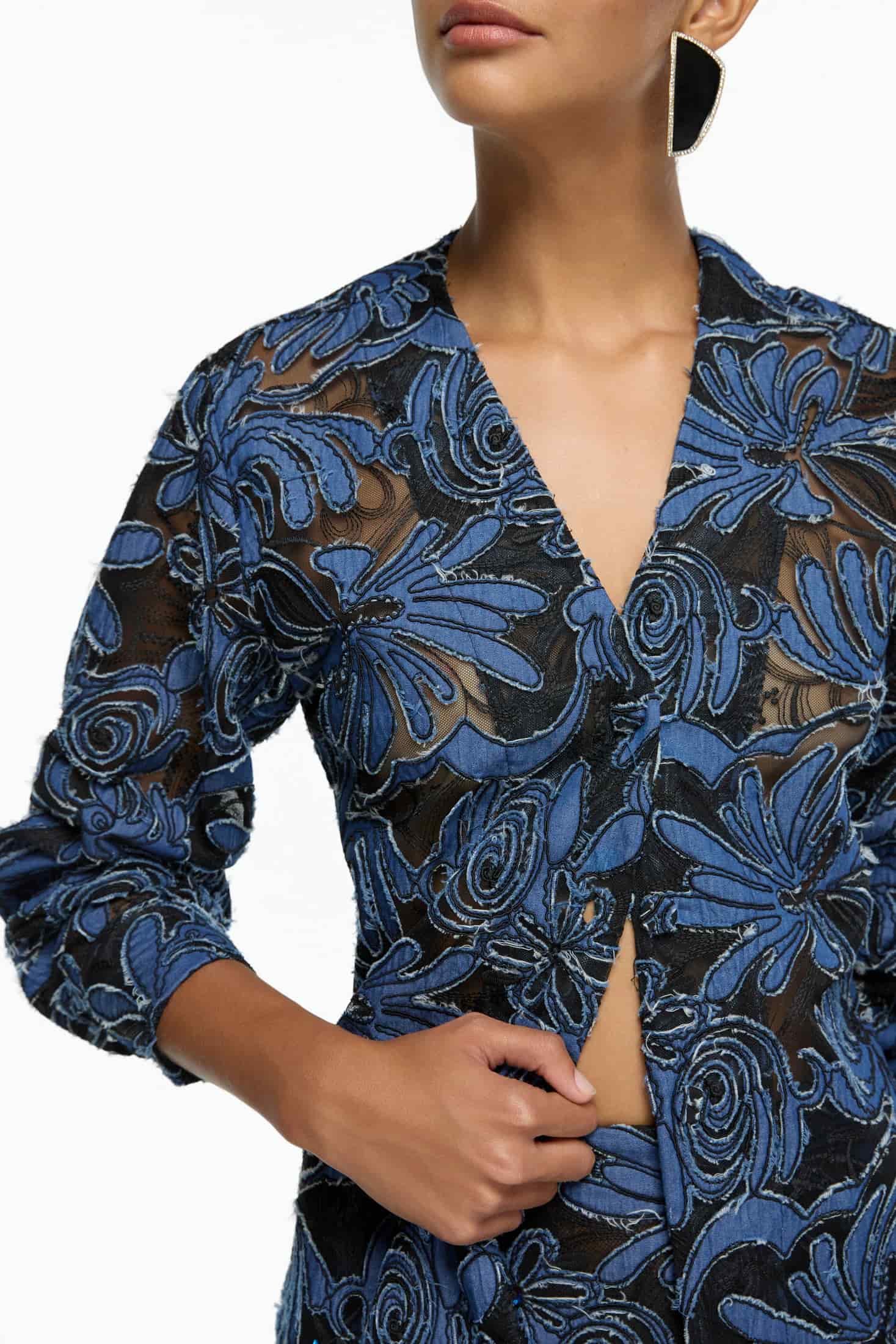 DESTINE SHIRT NAVY - miniatura 2