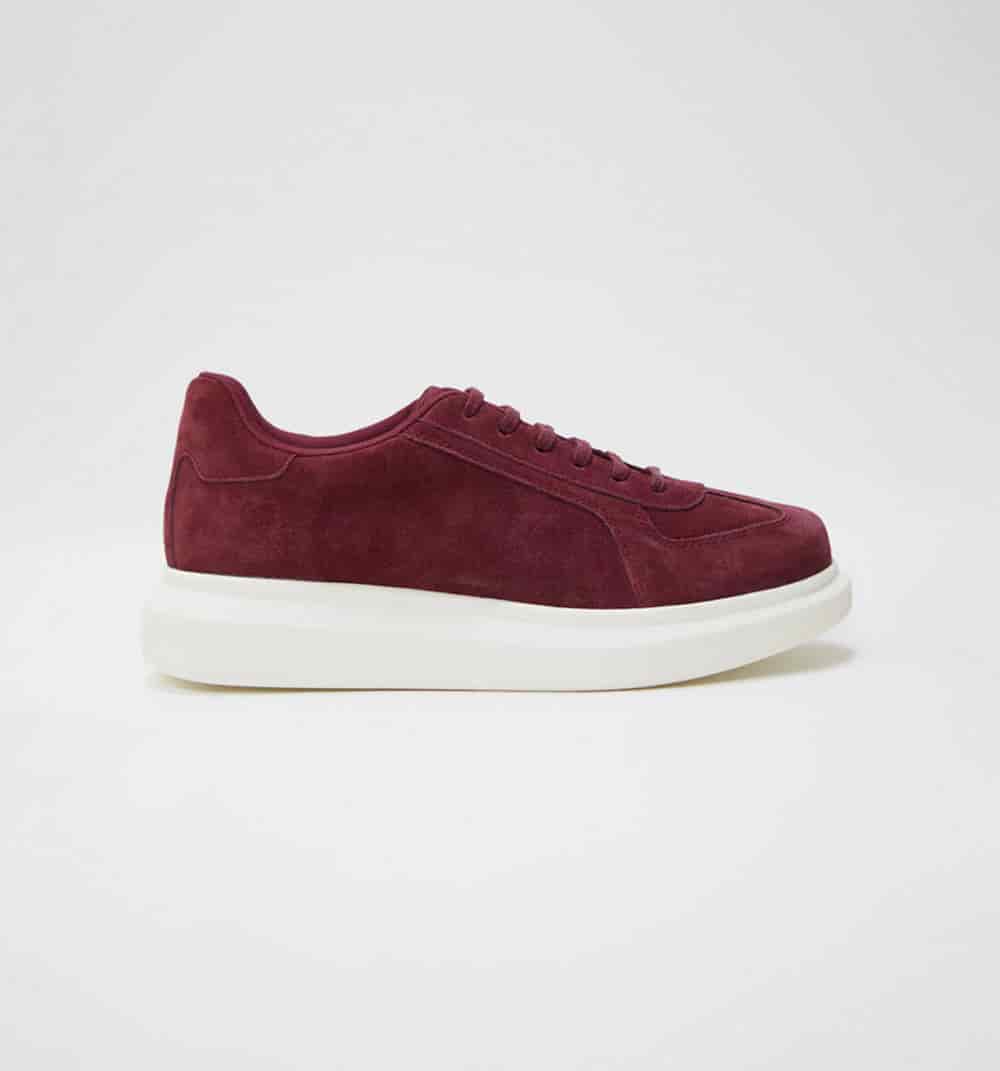 Tenis suela gruesa unicolor - miniatura 4
