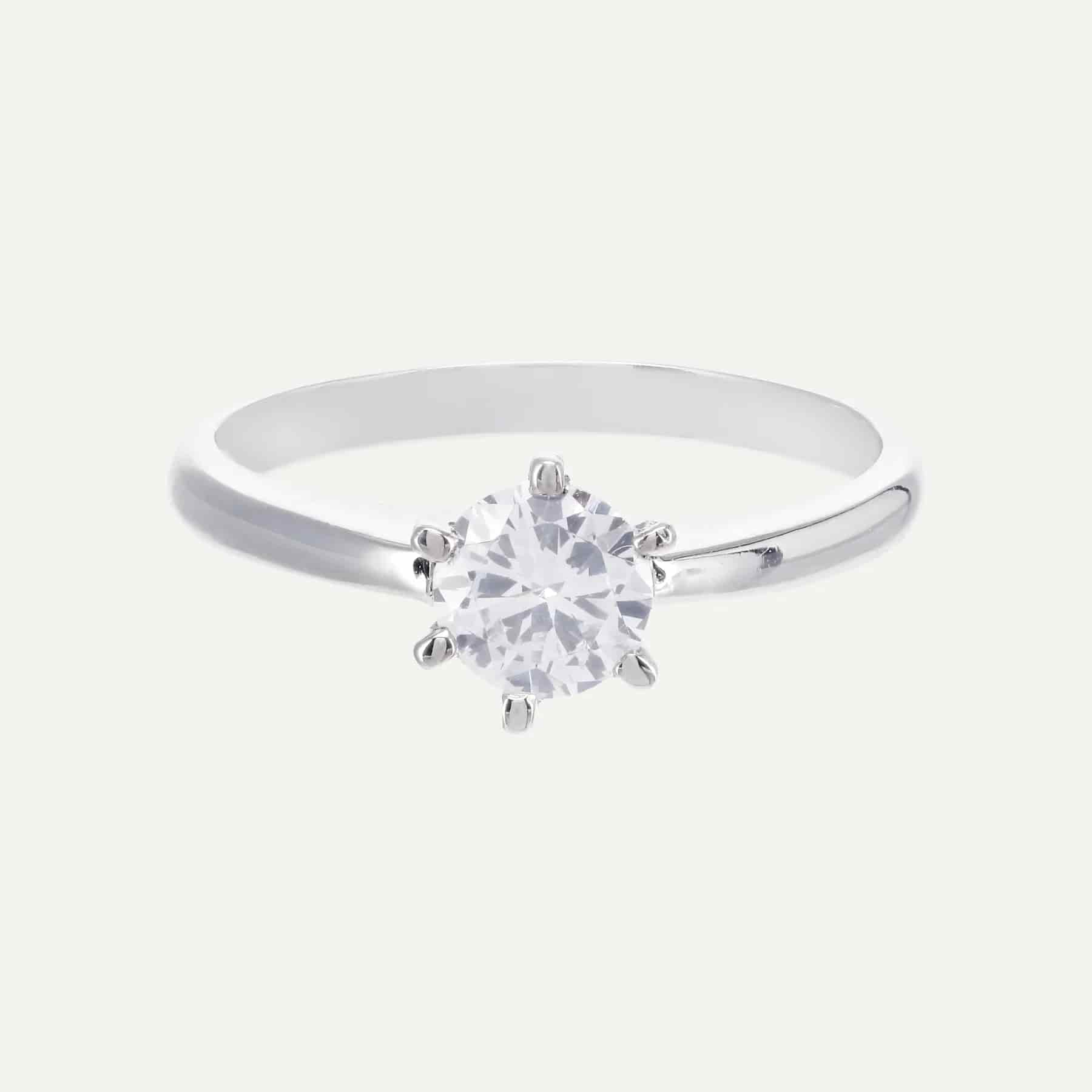 Anillo Seis uñas engagement ring - miniatura 1