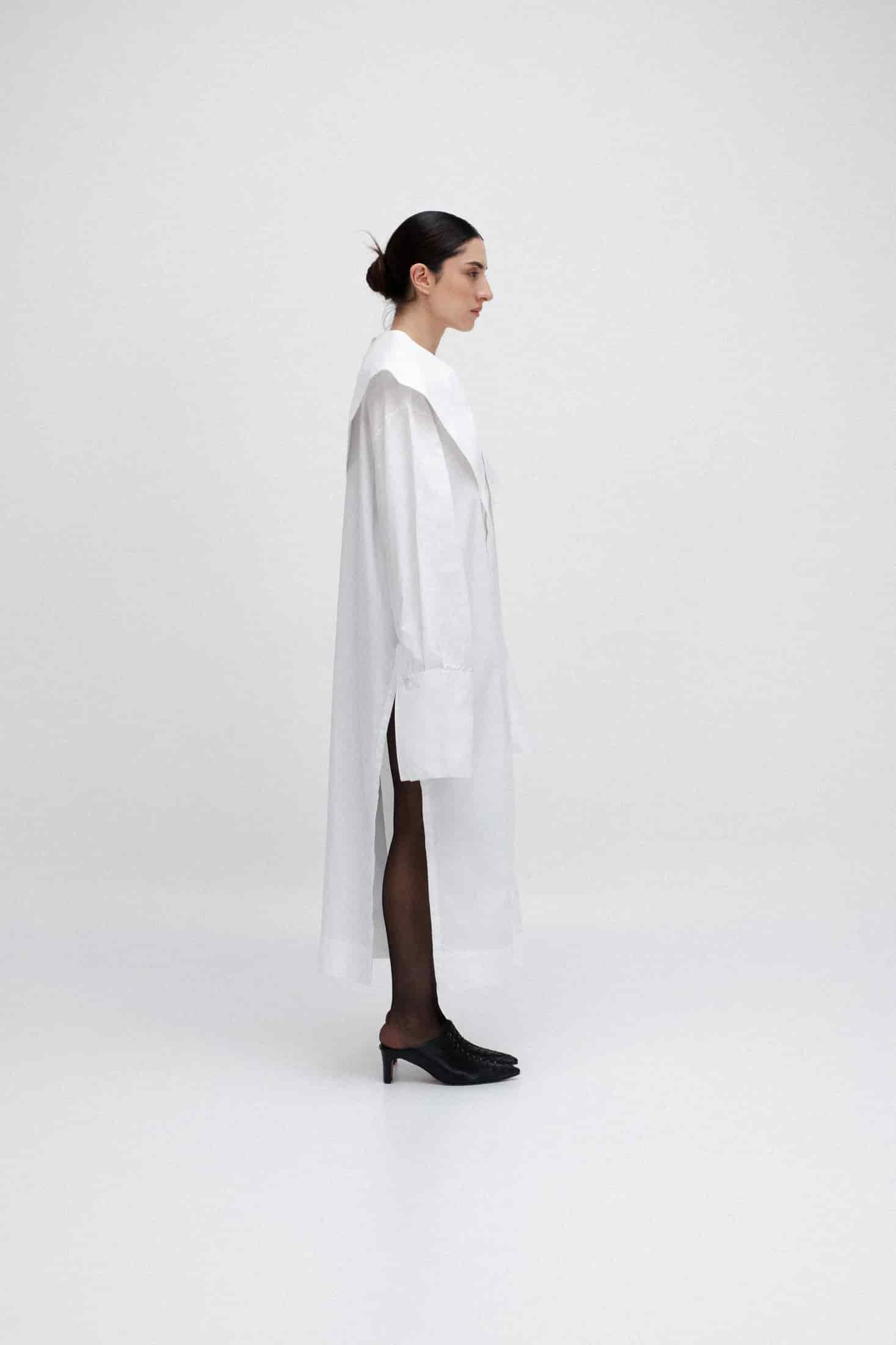 LONG MOCK NECK SHIRT - miniatura 2