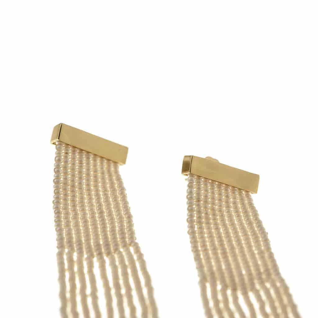 Nubia Earrings Ivory - miniatura 5