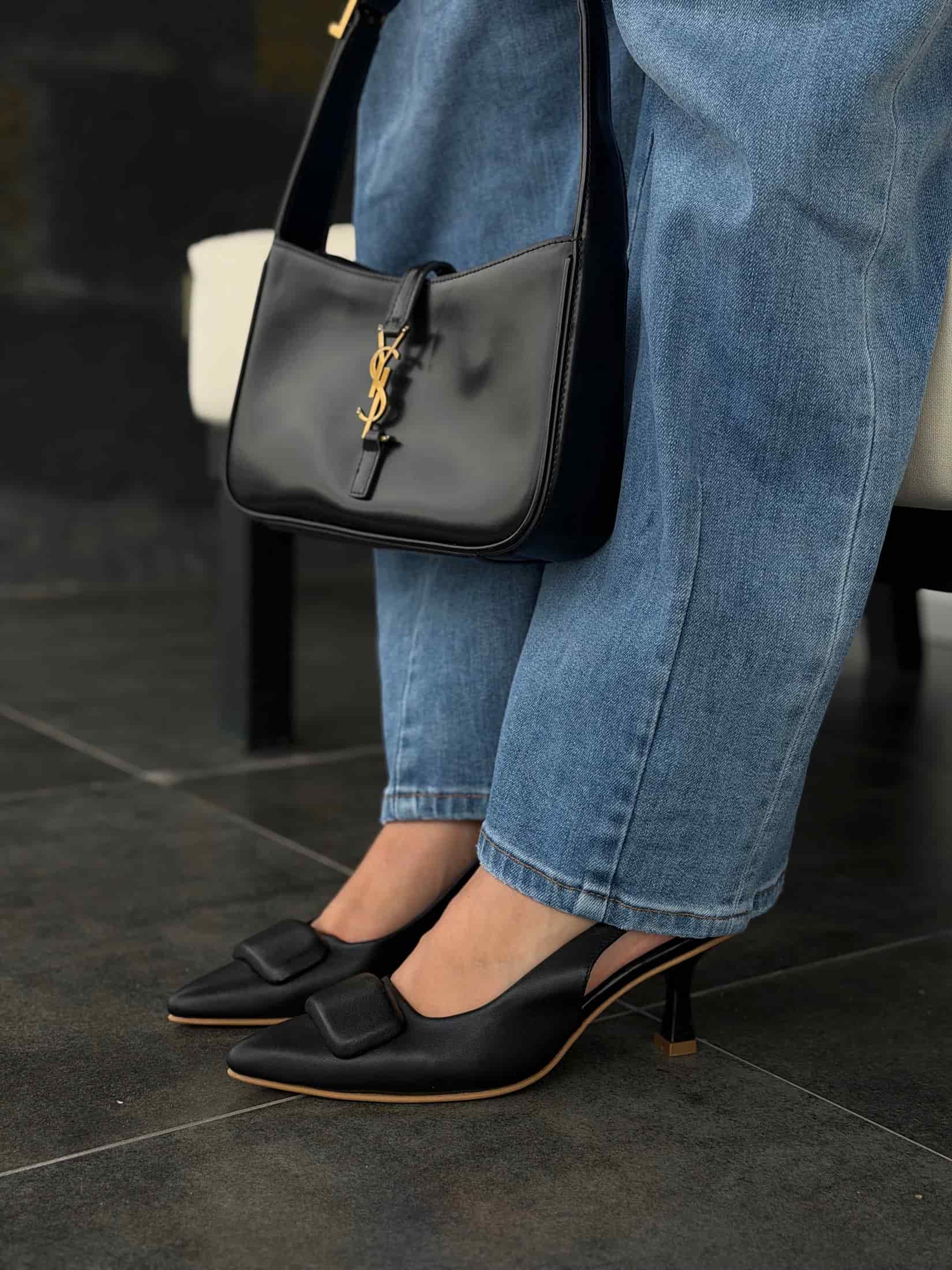 STILETTOS LUDOVICA NEGRO - miniatura 1