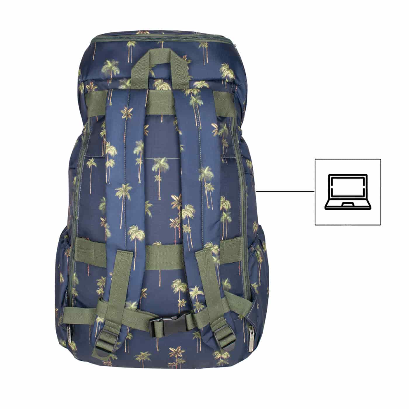 Morral Viajero ULTRA Plegable Estampado Salento Citybags Multicolor - miniatura 4