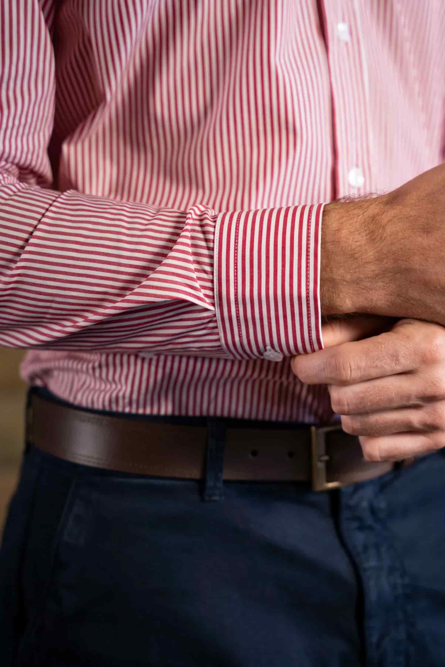Camisa Cleverton Hombre Rojo - miniatura 10