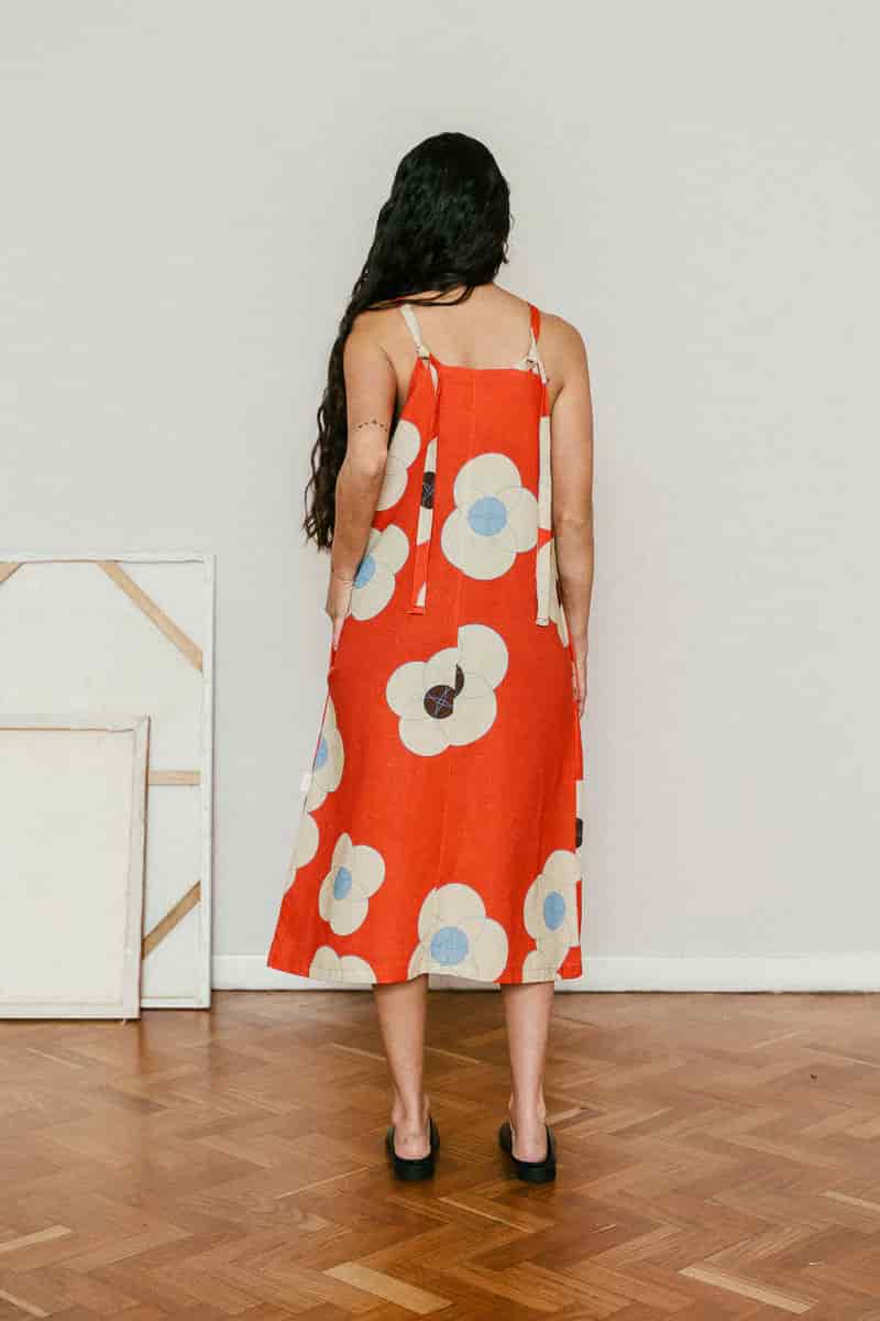 FIRE FLOWERS DRESS - miniatura 3