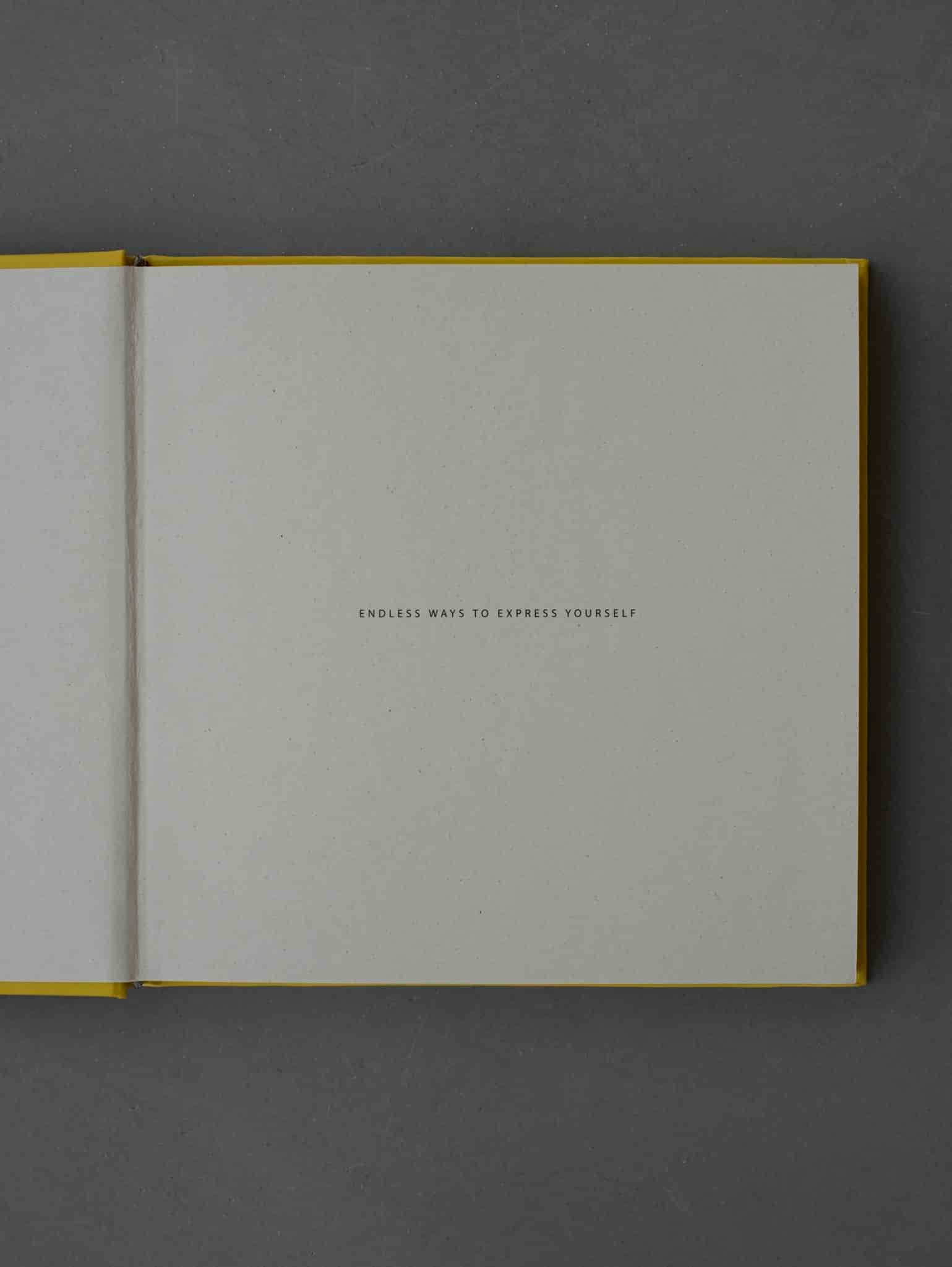 ONE HALF NOTEBOOK - ICONIC YELLOW - miniatura 3