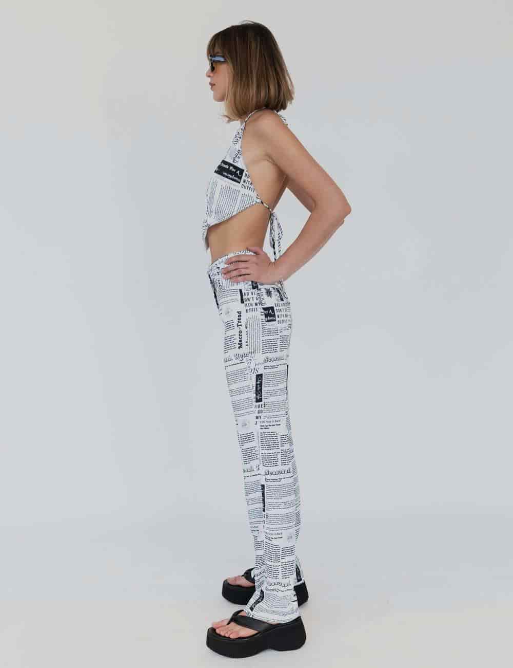 Howdy Pants In Newspaper - miniatura 2