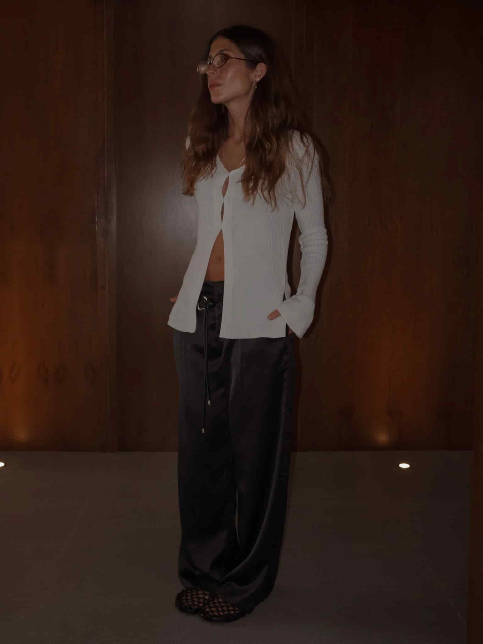 NOT SO MODEST TROUSER - BLACK - miniatura 9