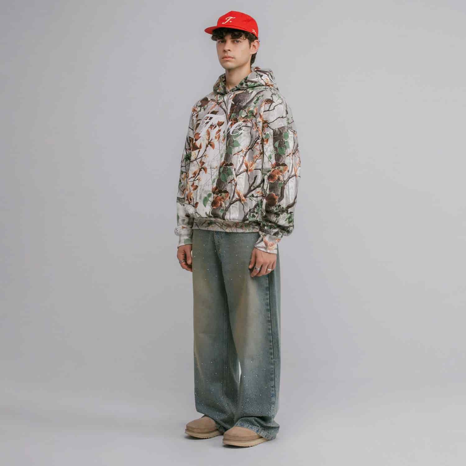Leaf Hoodie - Brown - miniatura 4