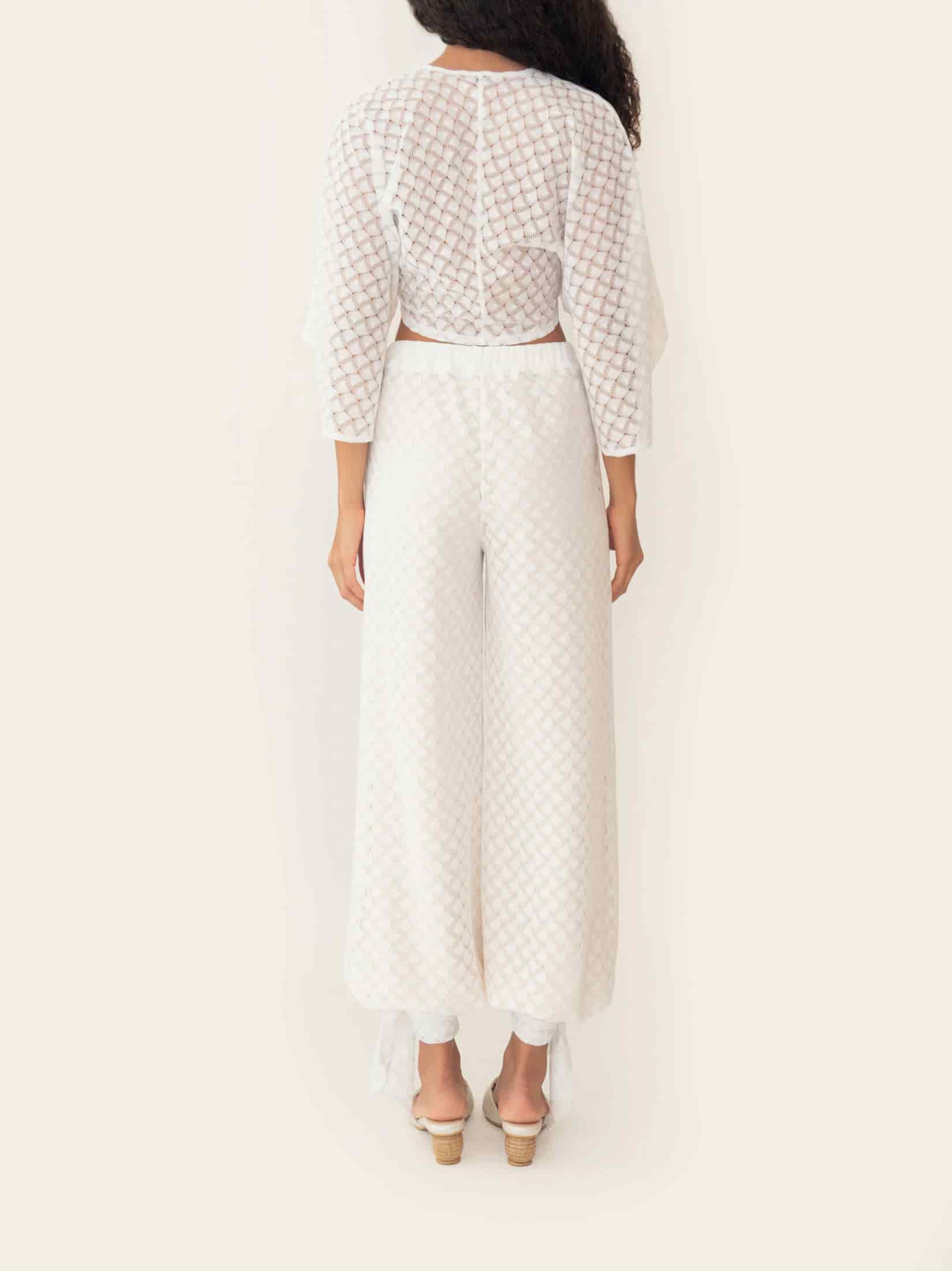 ELIF PANT WHITE - miniatura 4