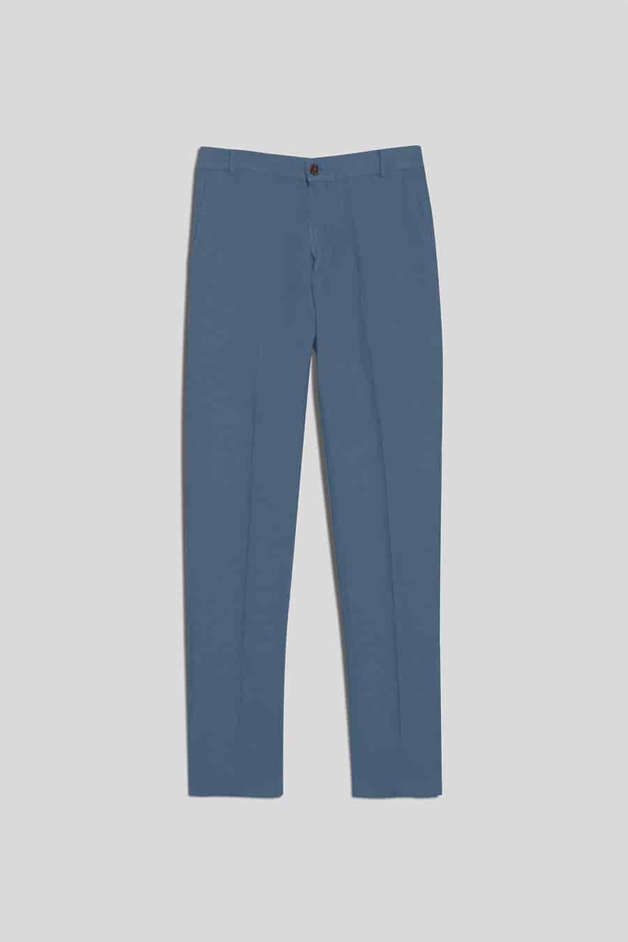 Men's linen pants blue horizon - miniatura 1