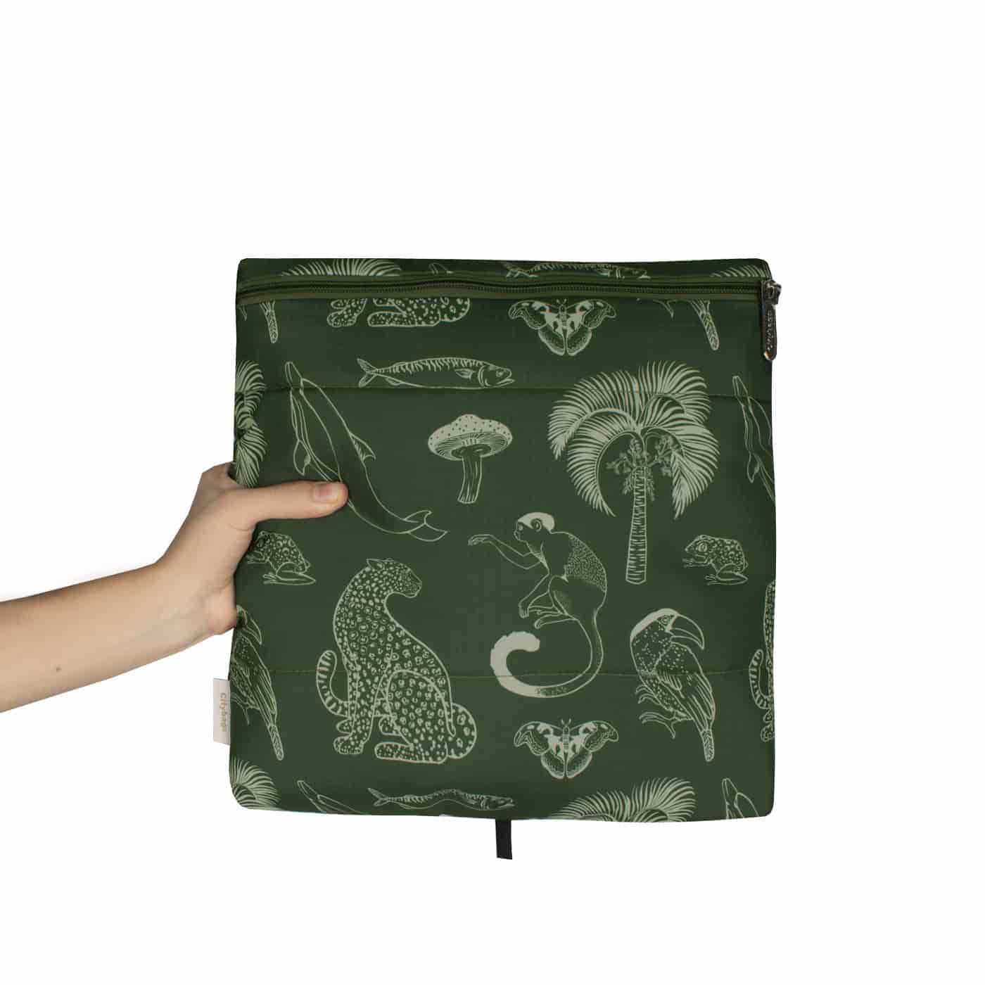 Morral Cabina Tapa Ultra Citybags Estampado Amazonas - miniatura 3