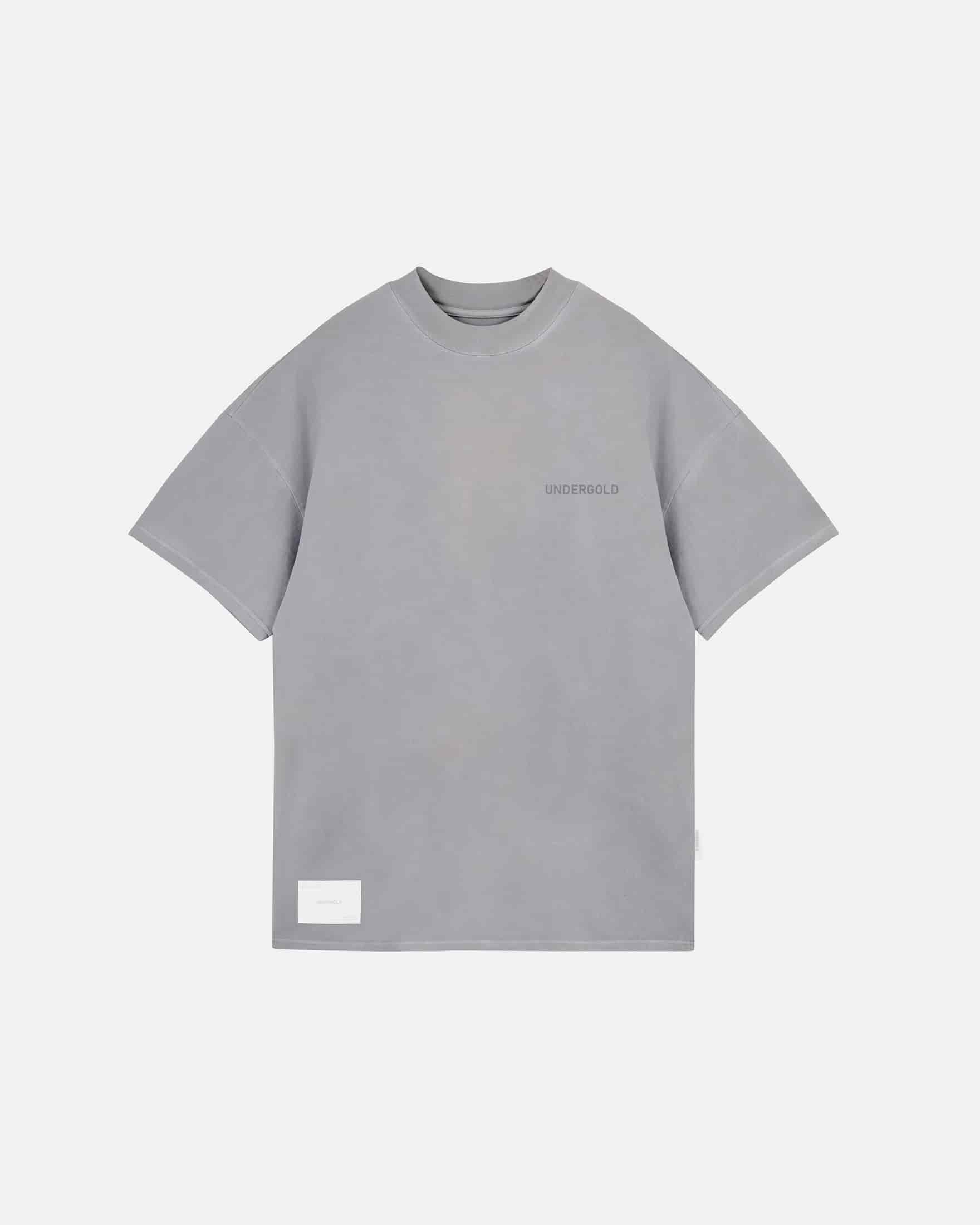 Line Logo Tshirt Washed Gray - miniatura 3
