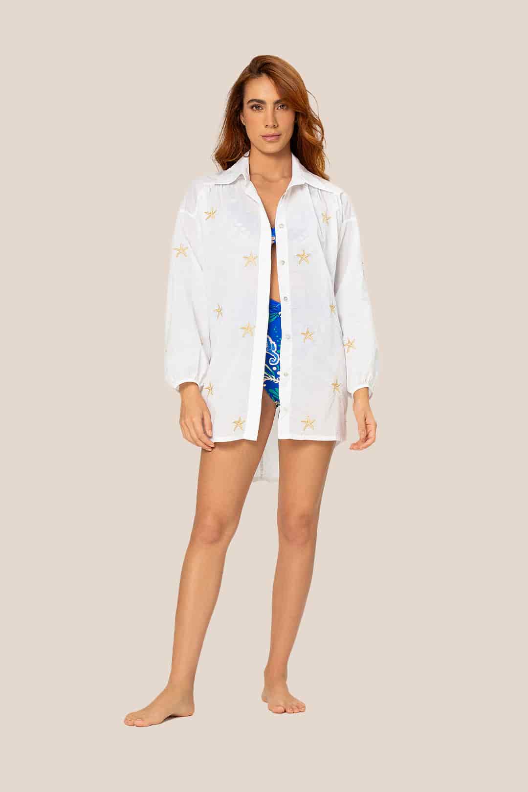 Alix Oversize Shirt - Mar - miniatura 2