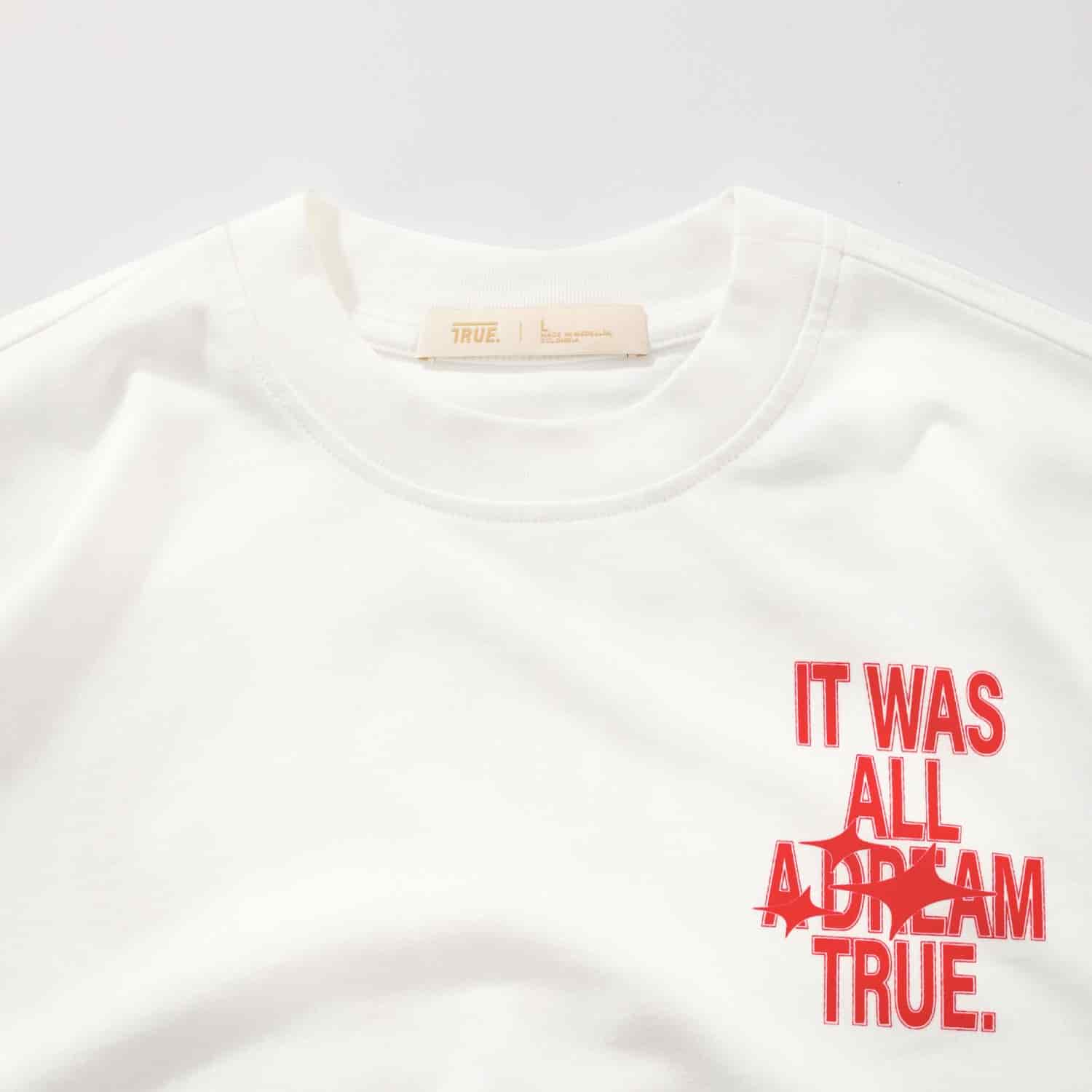 Dreams Boxy Tee - Cream - miniatura 7
