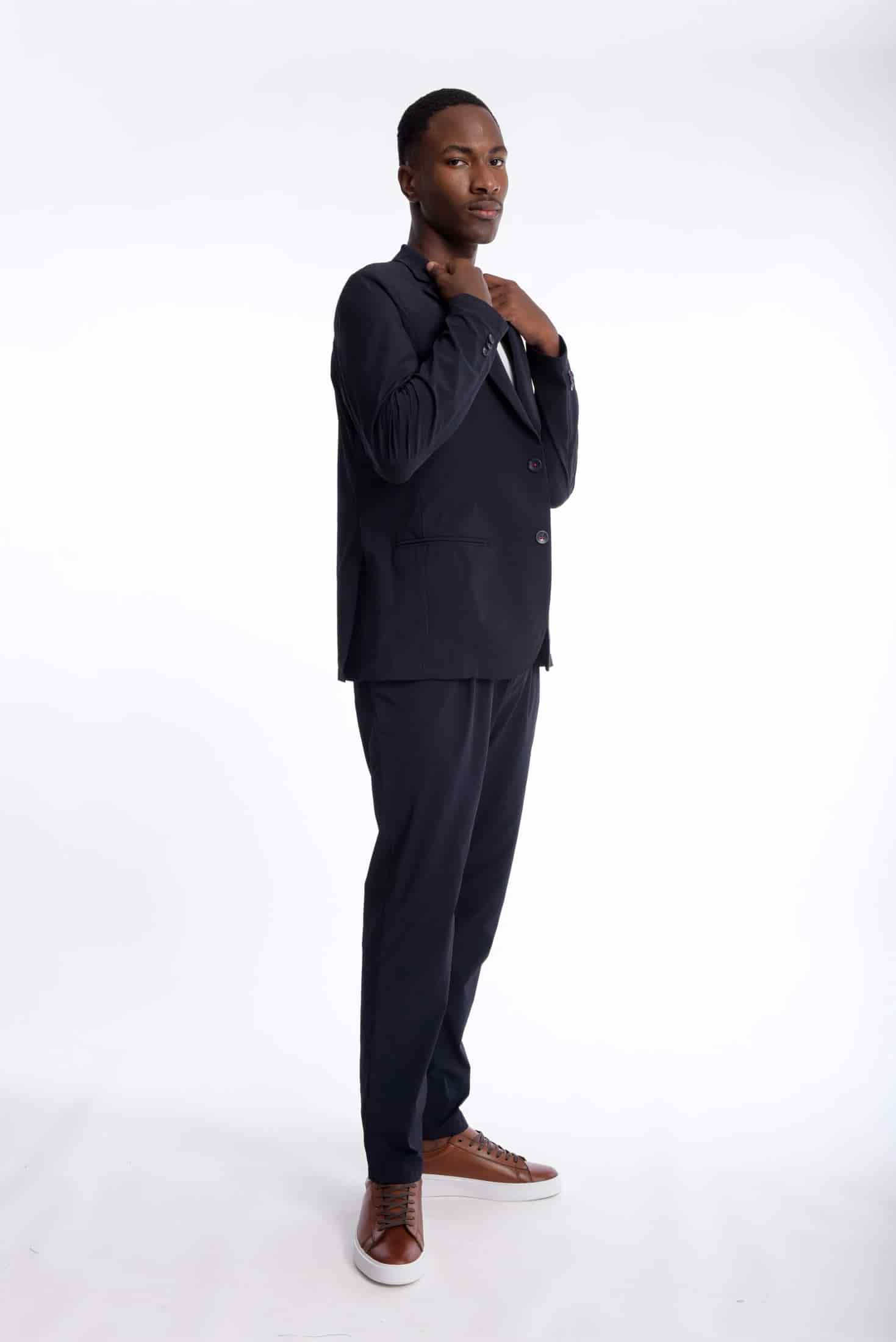 Traje Travel Tech Azul navy - miniatura 15