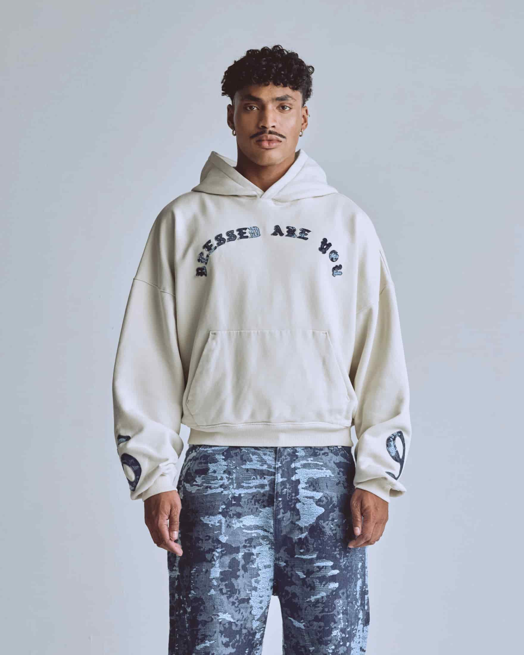 Capsule 369 Boxy Fit Hoodie Cream - miniatura 2