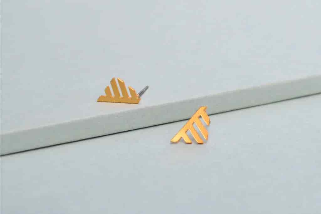 Aretes mini Kindi - Colibrí - miniatura 1