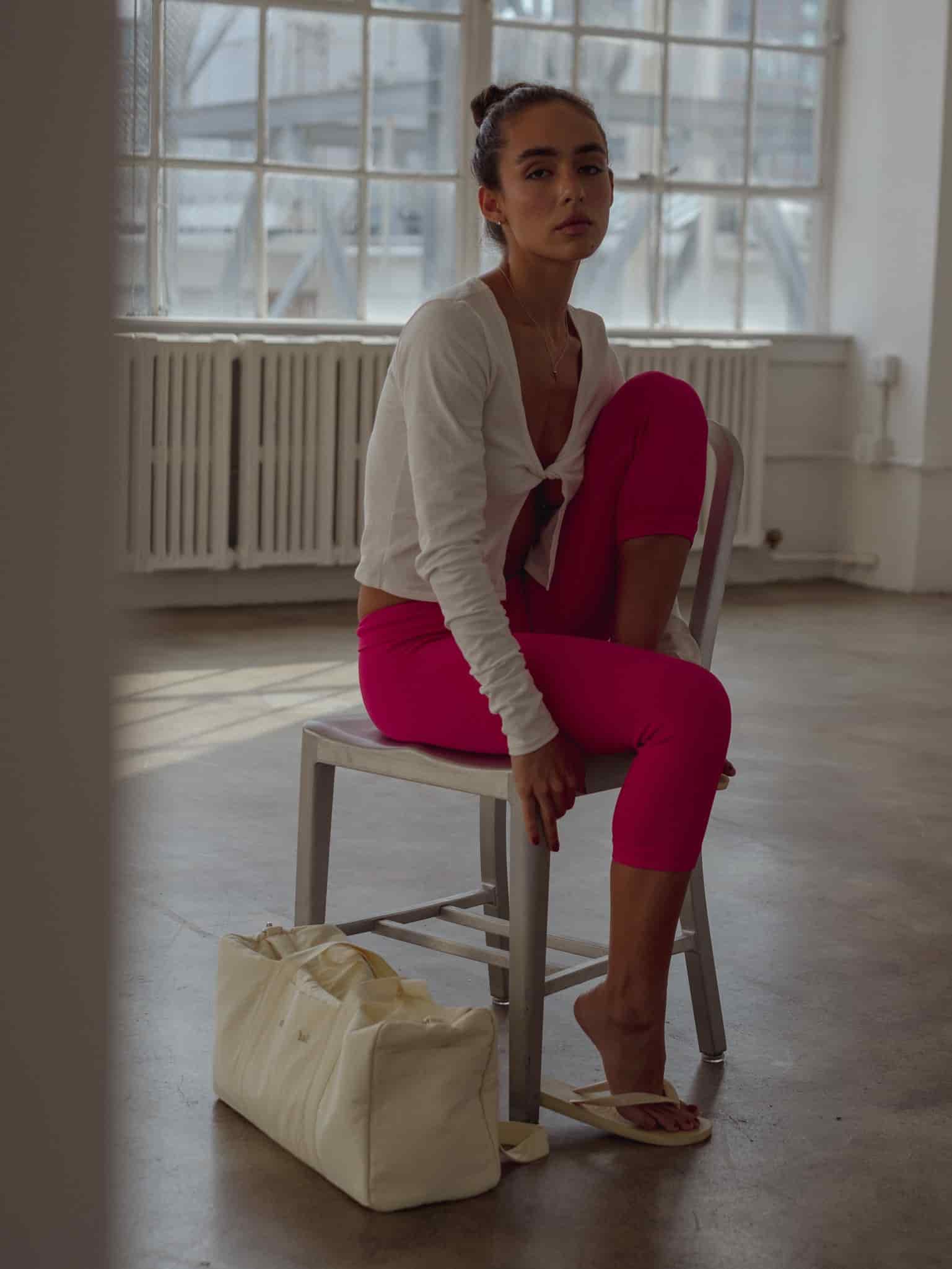 BLAZE SEAMLESS CAPRI - FUCSIA - miniatura 2