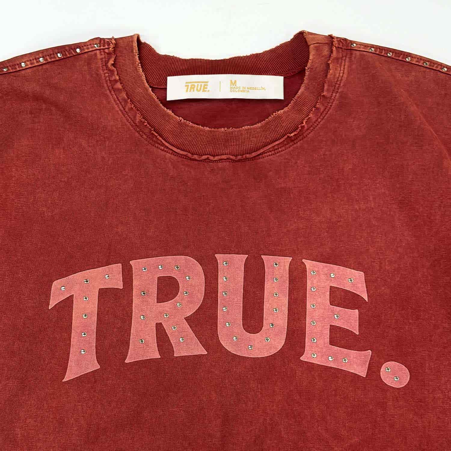 Latino Vintage Boxy Tee - Burgundy - miniatura 4