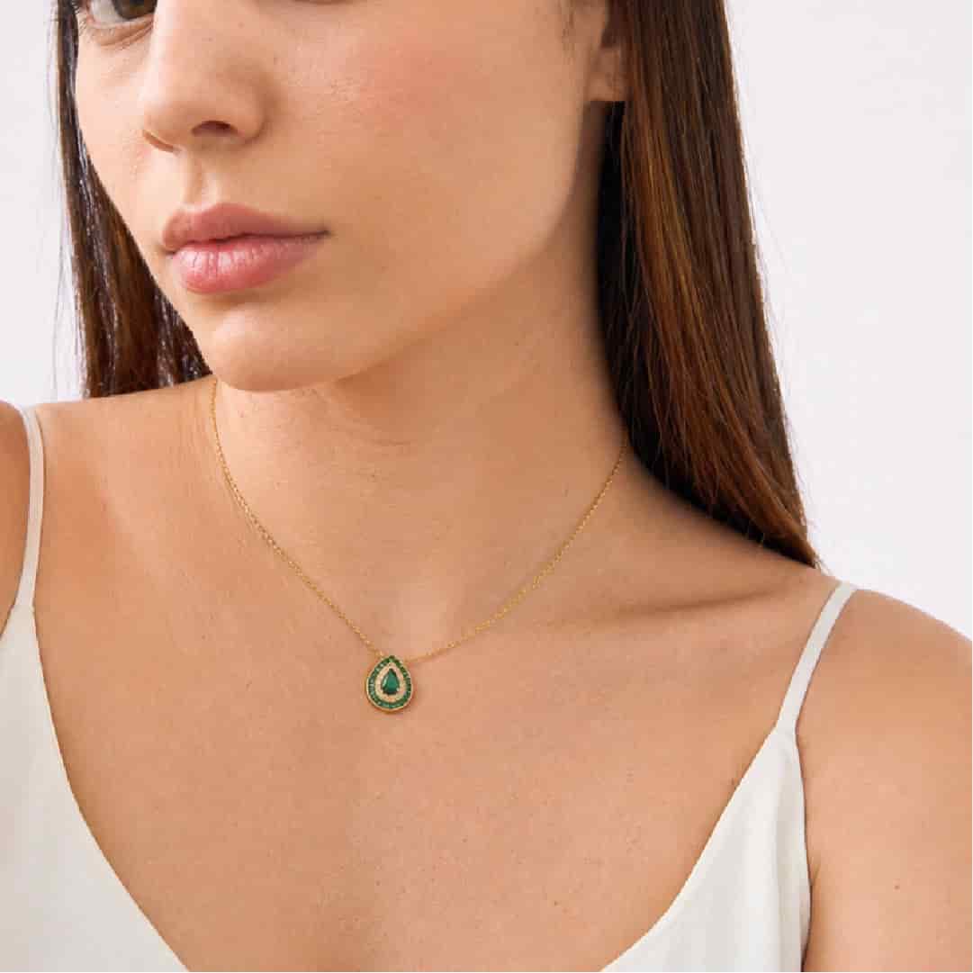 Collar Aqua Esmeralda - miniatura 2