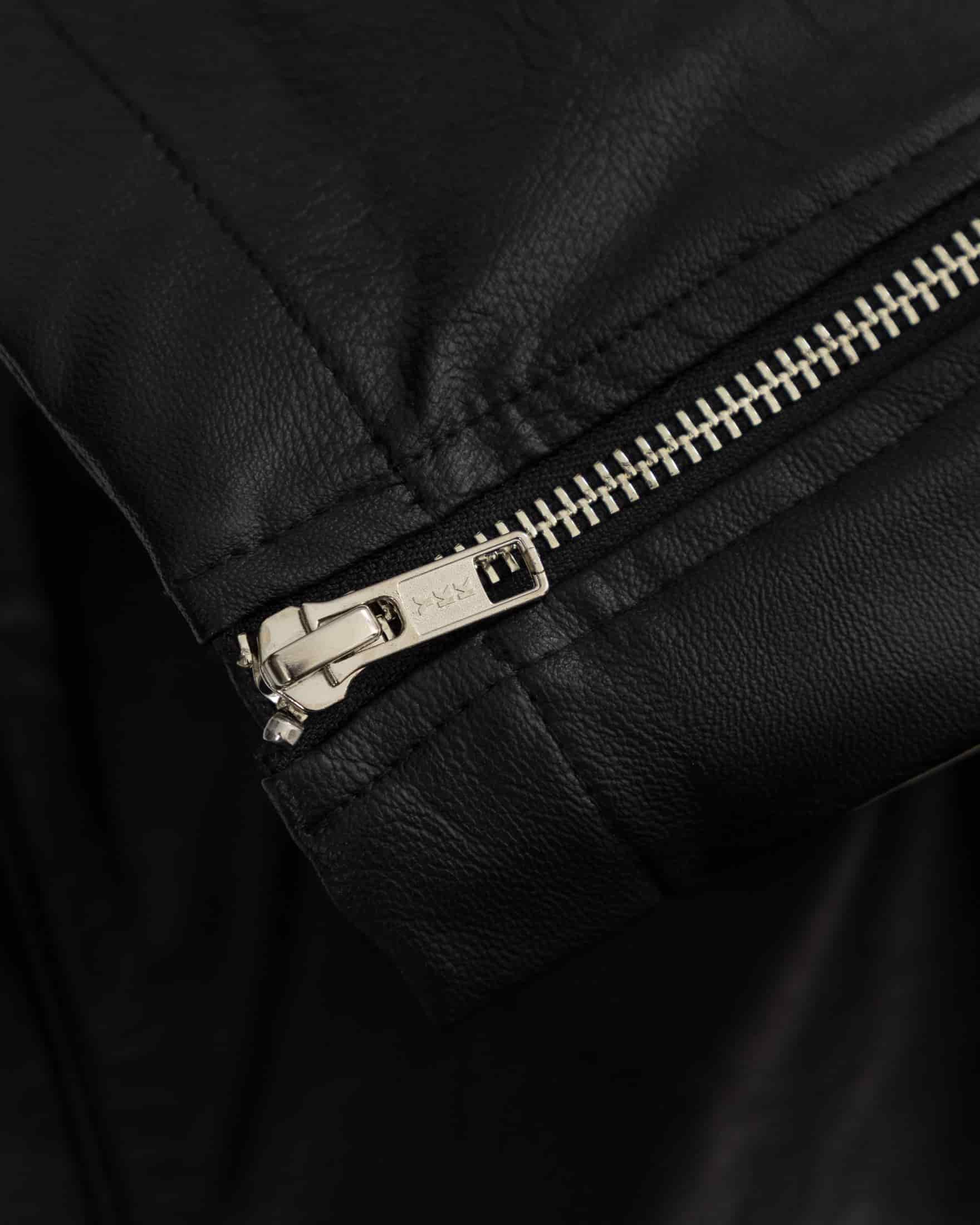 Basics Synthetic Straight Pants Black - miniatura 6