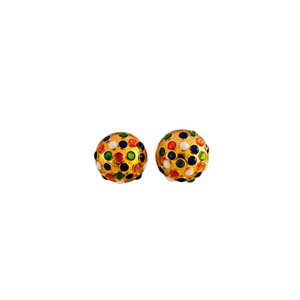 Aretes Hongo color - miniatura 1